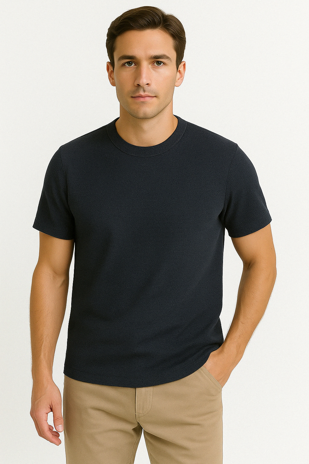 Rounded T-shirt For Men's