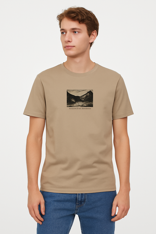Rounded T-shirt For Men's