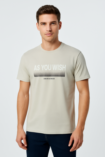 Men's Cotton Round Neck T-Shirt
