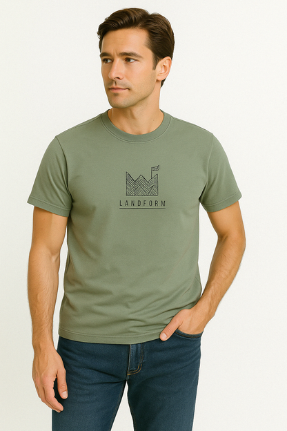 Rounded T-shirt For Men