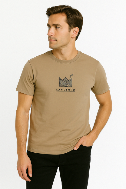 Rounded T-shirt For Men